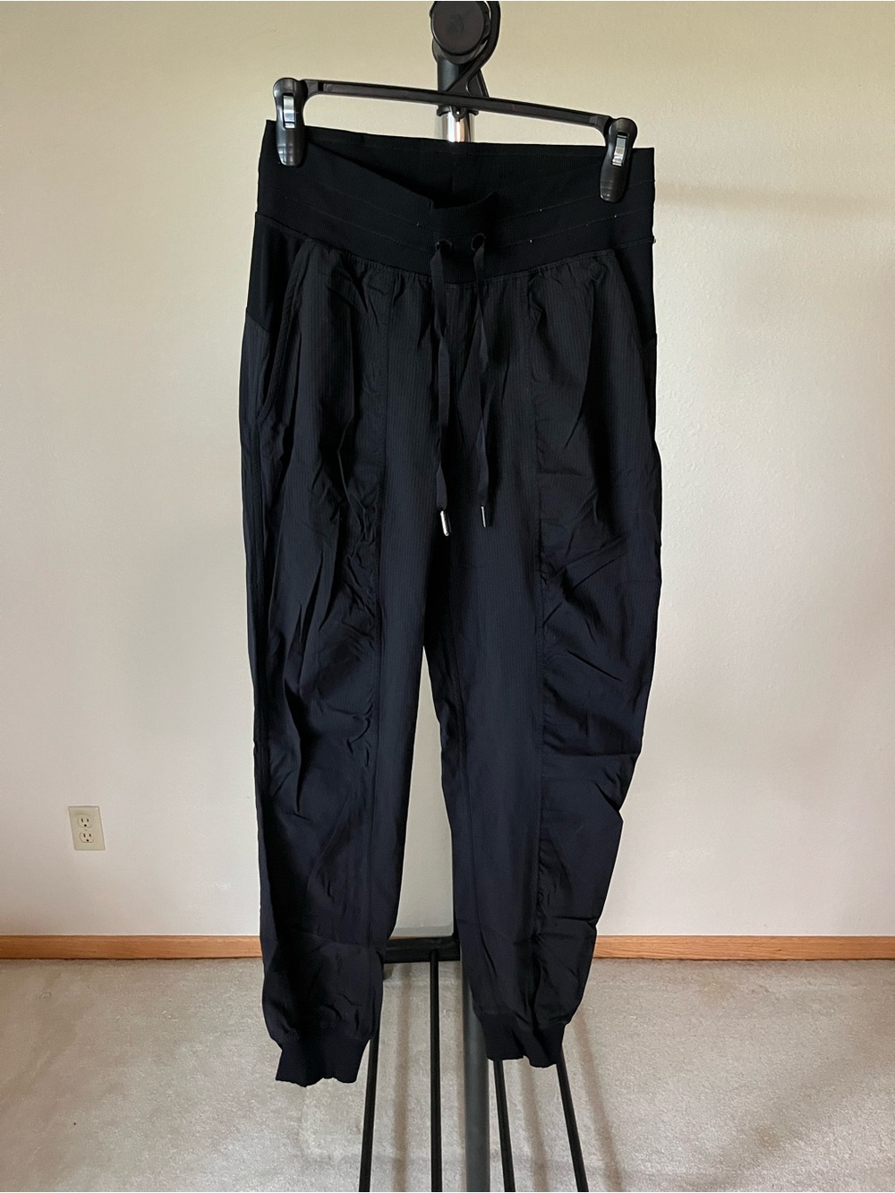 lululemon athletica Black Track Jogger Pants